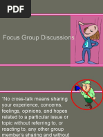 Focus Group Discussions