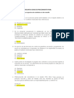 50 Preguntas Codigo de Procedimiento Penal