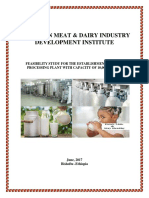 Feasibility Study For 10000 Lit Milk Processing Plant PDF