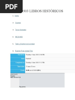 Examen Libros Historicos