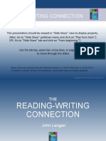 Reading Writing Connection ch1