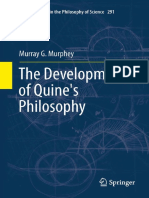 The Development of Quines Philosophy