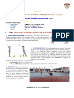 Semana 8 - (VI) Resolviendo Situaciones Motrices Con Desplazamientos