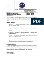 Programa de Auditoría Del Proceso de Liquidación de Nómina