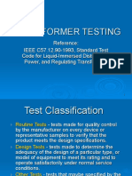 Module 4 - Transformer Testing