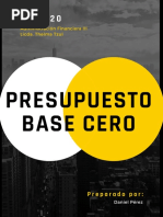 Presupuesto Base Cero