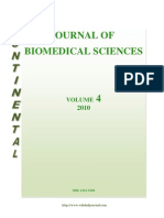 Table of Contents - Continental J. Bio Medical Sciences - Vol 4, 2010