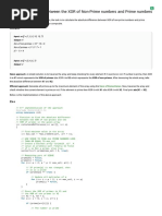 Absolute Difference Between The XOR of Non-Prime Numbers and Prime Numbers