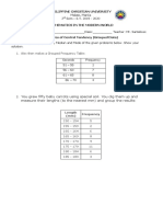 Week - 15 - Measures of Central Tendency (Grouped Data)