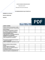 Ficha de Observación (Alumnos)