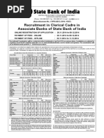 Recruitment in Clerical Cadre in Associate Banks of State Bank of India