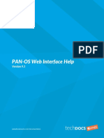 Pan Os Web Interface Help PDF