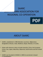 Saarc South Asian Association For Regional Co-Operation