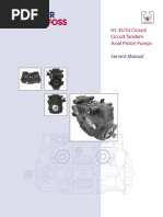 H1 45/53 Closed Circuit Tandem Axial Piston Pumps: Service Manual