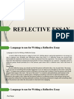 Reflective Essay