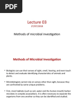 Methods of Microbial Investigation