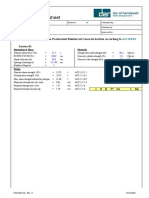 Design Calculation Sheet: SHEAR DESIGN of A Non-Prestressed Reinforced Concrete Section According To