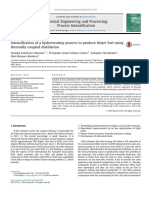 Intensification of A Hydrotreating Process To Produce Biojet Fuel Using Thermally Coupled Distillation