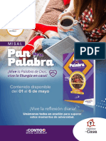 Pan de La Palabra Centro 01-09 Mayo