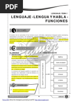 Sem1 Lenguaje - Lengua y Habla - PAMER PDF