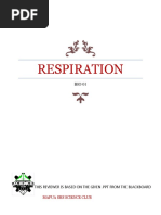 Respiration - Simplified