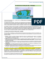 Impactos Socioculturales Delturismo