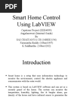 Smart Home Control Using Labview