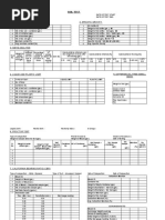 Natural Moisture Content 2. Specific Gravity: Soil Test