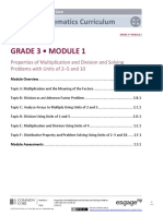 Grade 3 Math Module 1