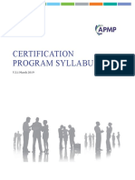 APMP Certification Syllabus and Program V3.1 March 2019 PDF