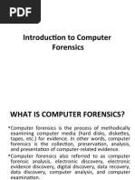 Intro To Computer Forensics