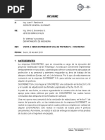 Informe de Tintamayo Concretec PDF