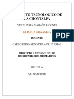 Proyecto e Informe de Los Hidrocarburos Aromáticos