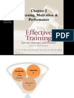 Learning, Motivation & Performance: 2013 Pearson Education, Inc. Publishing As Prentice Hall