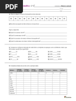 Unidade 1 - Números Naturais - Prova 6º ANO PDF