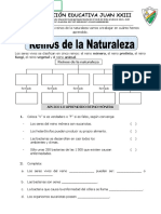 Taller de Naturales Semana 6 Grado 5 A y B