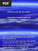 Dedicación de Los Niños