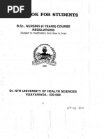 B.SC (Nursing) Hand Book-1