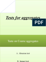 Tests For Aggregates