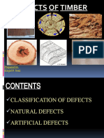 Defects of Timber (Final Class)