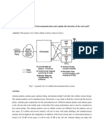 Draw The General View of Telecommunication and Explain The Function of The Each Unit?