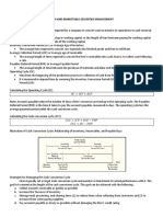 Cash and Marketable Securities Management