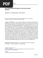 Fast FILTERSIM Simulation With Score-Based Distance: Jianbing Wu