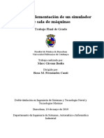 Diseño e Implementación de Un Simulador de Sala de Máquinas PDF