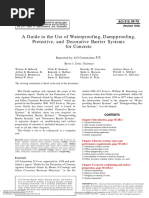 ACI 515.1R Guide To The Use of Waterproofing For Concrete PDF