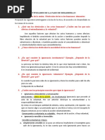 ACTIVIDADES DE DESARROLLO. TEMA 5 Obstáculos de Los Actos Humanos