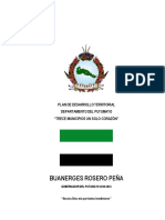 Plan de Desarrollo Del Departamento Del Putumayo Trece Municipios Un Solo Corazon PDF