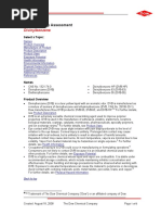 Divinylbenzene: Product Safety Assessment