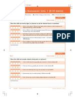 Milestones Assessment: L 1 (0-18) : Does The Child Use Words, Signs, or Pictures To Ask For Desired Items or Activities?