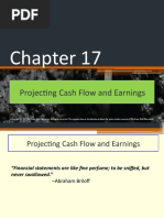 Projecting Cash Flow and Earnings